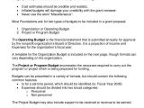 Sample Budget Narrative Template Grant Budget Templates 9 Free Pdf Documents Download