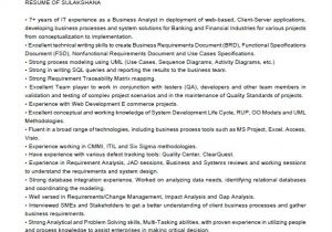 Sample Business Analyst Resume Australia Crm Business Analyst Resume Best Resume Gallery