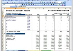 Sample Business Plan Template Excel Raise Capital Bizplanbuilder Business Plan software Template