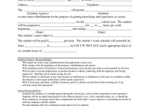 Sample Contract Of Employment Template Ireland 14 Training Contract Samples Templates Free Samples