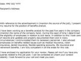 Sample Cover Letter for A Job that is Not Advertised Sample Cover Letter for A Job that Has Not Been Advertised