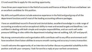 Sample Cover Letter for Accounts Payable Position Cover Letter for Accounts Payable Clerk Icover org Uk