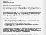 Sample Cover Letter for An Administrative assistant Position Administrative assistant Executive assistant Cover