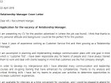 Sample Cover Letter for Client Relationship Manager Relationship Manager Cover Letter Example Icover org Uk