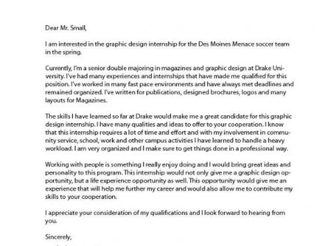 practicum placement cover letter