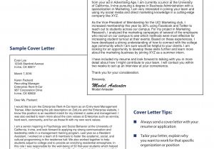 Sample Cover Letter for Resume 16 Best Cover Letter Samples for Internship Wisestep