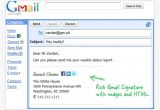Sample Email Signature Templates 29 Gmail Signature Templates Samples Examples format