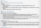 Sample High School Resume Internship Resume Samples Writing Guide Resume Genius