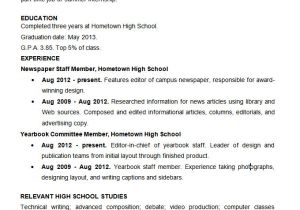 Sample High School Resume Microsoft Word Resume Template 49 Free Samples