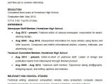 Sample High School Student Resume Microsoft Word Resume Template 49 Free Samples