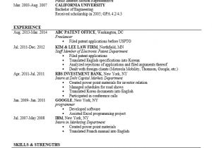 Sample Law Student Resume Law Student to Lawyer Resume Sample Word 2003 format