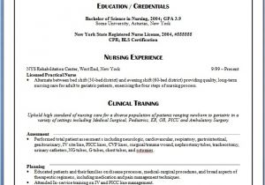 Sample New Grad Nursing Resume Graduate Nurse Resume Nursing Resume Samples for New