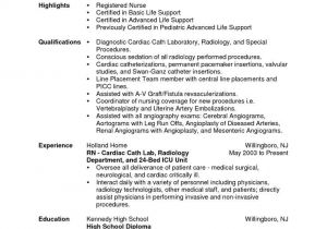 Sample New Grad Nursing Resume New Grad Rn Resume Sample Best Professional Resumes