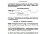 Sample Of A Last Will and Testament Template 8 Sample Last Will and Testament forms Sample Templates