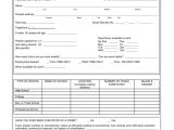 Sample Of Blank Resume for Job Application Job Application Sample Sample Employment Application form