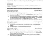 Sample Of Good Resume Examples Of A Good Resume Template Learnhowtoloseweight Net