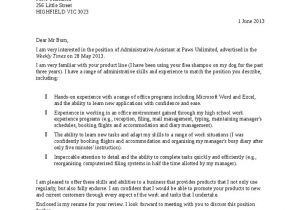 Sample Of Job Application Letter and Resume Sample Application Letter for Any Position Pdf Best