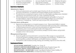 Sample Of Professional Resume Professional Administrative assistant Resume Example