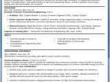 Sample Of Resume for Electrical Engineer Electrical Engineer Resume Sample Pdf Entry Level