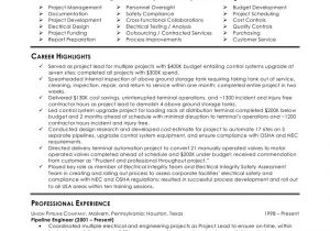 Sample Of Resume for Electrical Engineer Perfect Electrical Engineer Resume Sample 2016 Resume