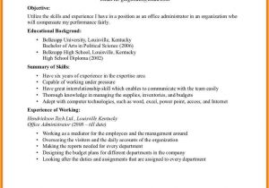 Sample Of Resume for Working Student 7 Resume for Working Student Appeal Leter