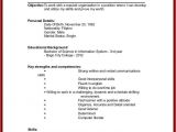 Sample Of Resume for Working Student Sample Resume College Student No Experience Best