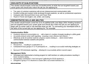Sample Of Skills and Qualifications for A Resume Sample Resume Qualifications Best Professional Resumes