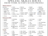 Sample Of Special Skills In Resume Special Skills On Resume the Best Resume