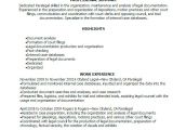 Sample Paralegal Resume 1 Paralegal Resume Templates Try them now Myperfectresume