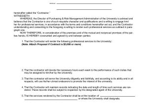 Sample Professional Services Contract Template 24 Sample Service Agreements Pdf Word