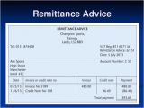 Sample Remittance Advice Template 12 Remittance Templates Excel Pdf formats