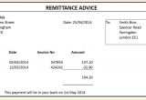 Sample Remittance Advice Template 8 Sample Remittance Advice Slip Salary Paper format