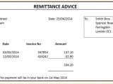 Sample Remittance Advice Template 8 Sample Remittance Advice Slip Salary Paper format