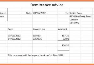 Sample Remittance Advice Template 9 Sample Remittance Advice Slip Salary Slip