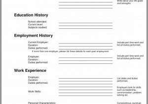 Sample Resume Fill Up form forms for Resumes Pleasant Sweet Ideas Filling Out A