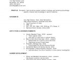 Sample Resume for A Highschool Student with No Experience High School Student Resume with No Work Experience Resume