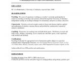 Sample Resume for A Teacher Position Entry Level Teacher Resume Best Resume Collection