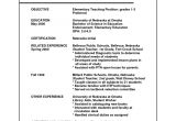 Sample Resume for A Teacher Position Sample Resume for Teaching Position Sample Resumes