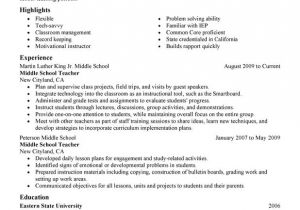 Sample Resume for A Teacher Position Summer Teacher Resume Examples Created by Pros