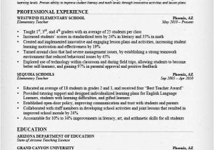 Sample Resume for A Teacher Position Teacher Resume Samples Writing Guide Resume Genius