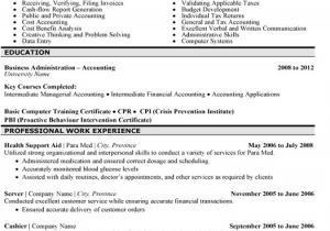 Sample Resume for Accounts Payable and Receivable Accounts Payable Resume Sample Template
