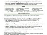 Sample Resume for Accounts Payable and Receivable Accounts Receivable Resume Sample Monster Com