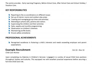 Sample Resume for Aged Care Worker Position We Can Help with Professional Resume Writing Resume