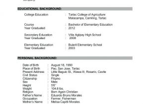Sample Resume for Agriculture Graduates Resume Of A Highschool Graduate 20 Resume Templates for