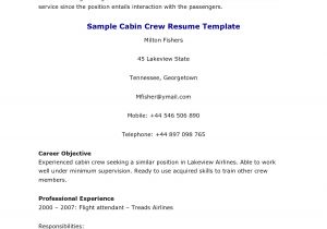 Sample Resume for Air Hostess Fresher Resume for Cabin Crew Fresher Resume Ideas