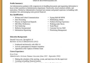 Sample Resume for All Types Of Jobs Medical assistant Resume with No Experience attendance