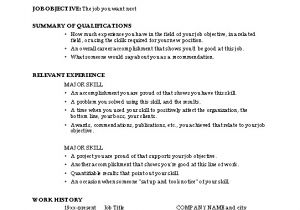 Sample Resume for All Types Of Jobs when to Use This Functional Resume Template Susan