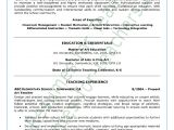 Sample Resume for Art and Craft Teacher Art Teacher Resume Sample