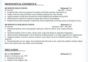 Sample Resume for Art and Craft Teacher Sample Resume for Art and Craft Teacher Art and Craft