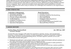 Sample Resume for assistant Manager In Retail Sample Resume assistant Manager Retail Sample Resume